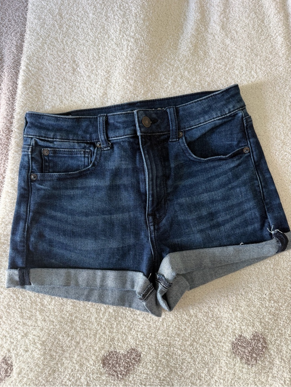 American Eagle Dark Wash Denim Shorts